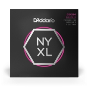 Immagine di D'Addario NYXL0984SB - Corde avvolte in nickel per chitarra elettrica a 8 corde Strandberg, scalatura super leggera, 09-84