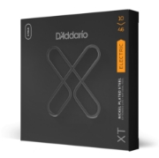 Immagine di D'Addario XTE1046, XT - Corde in acciaio placcate al nickel per chitarra elettrica, scalatura leggera normale, 10-46, confezione da tre mute