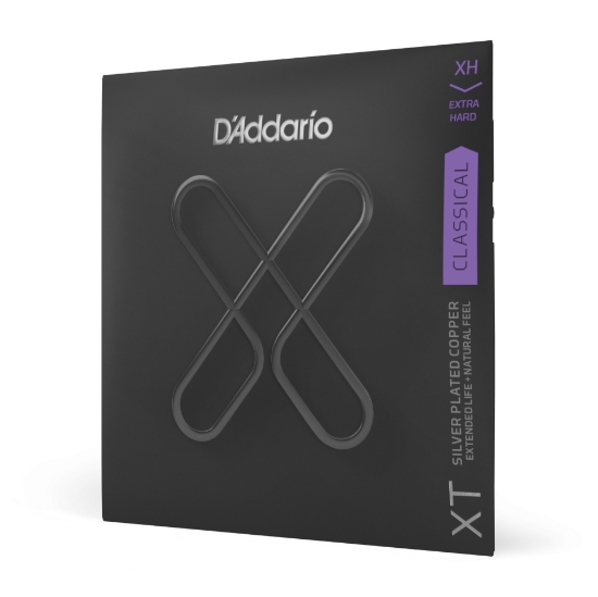 Immagine di D'Addario XTC44, XT - Corde in rame placcate argento per chitarra classica, tensione extra dura