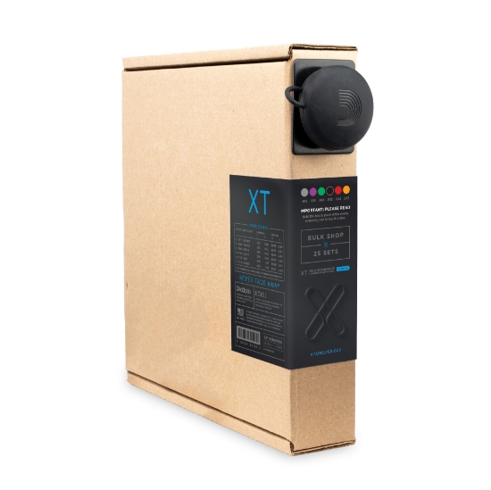 Immagine di D'Addario XTAPB1253, XT - Corde in fosforo-bronzo, scalatura leggera, 12-53, confezione da 25 mute