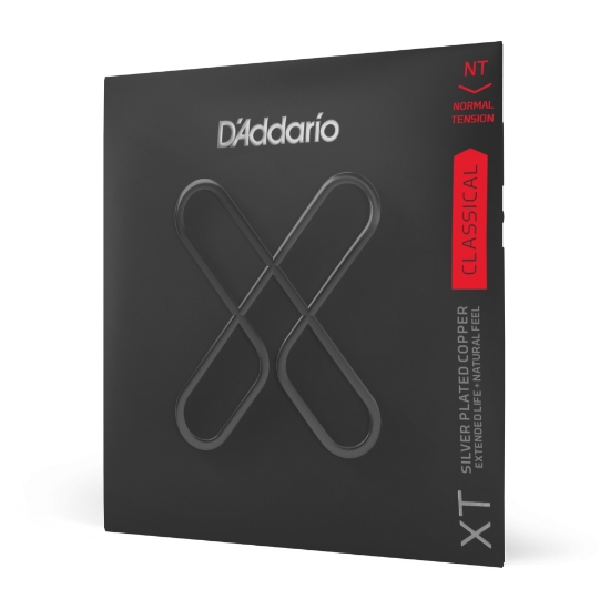 Immagine di D'Addario XTC45, XT - Corde in rame placcate argento per chitarra classica, tensione normale