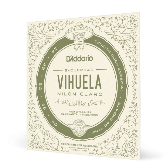 Immagine di D’Addario MV10C - Corde per vihuela, tensione dura custom