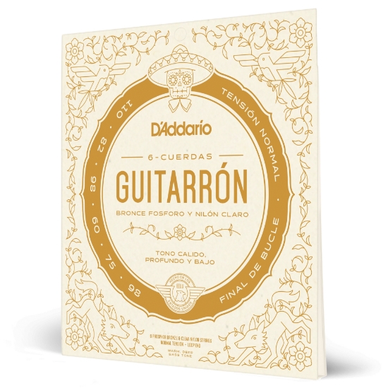Immagine di D’Addario MG10N - Corde per guitarrón, tensione normale