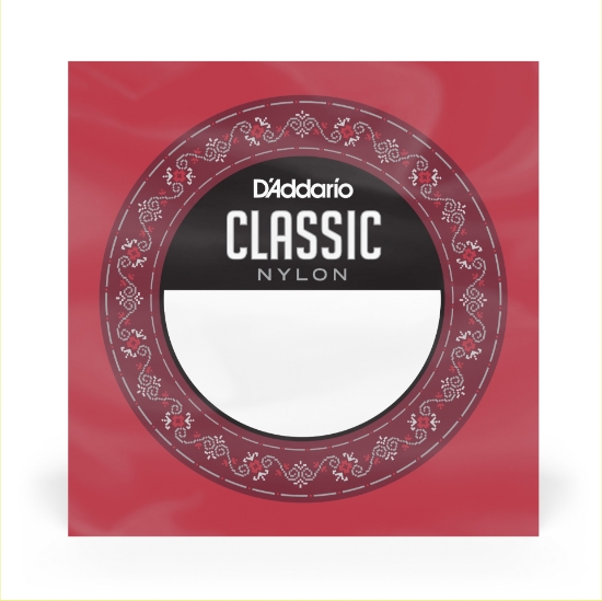 Immagine di D'Addario J27H06 - Corda singola in nylon per chitarra classica adatta per studenti, tensione alta, corda Mi basso
