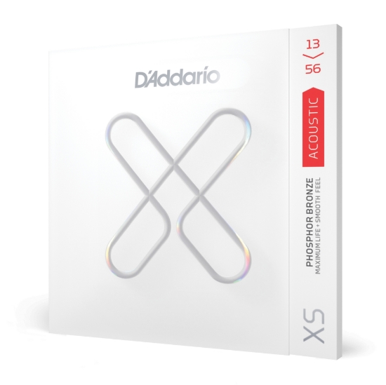 Immagine di D'Addario XSAPB1356 - Corde in Phosphor Bronze, scalatura media, 13-56