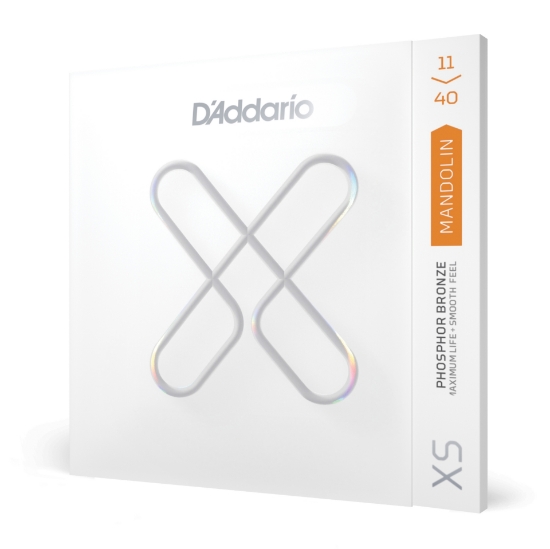 Immagine di D'Addario XSM1140 - Corde in Phosphor Bronze per mandolino, scalatura media, 11-40