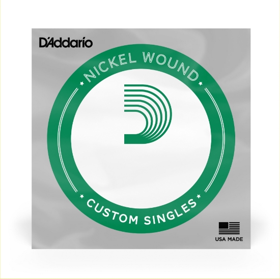 Immagine di D'Addario XLB107 - Corda singola avvolta in nickel per chitarra, scala lunga, .107