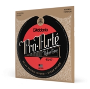 Immagine di Corde D’Addario EJ47 Pro-Arte in nylon per chitarra classica con rivestimento in bronzo 80/20, tensione normale