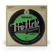 Immagine di Corde D’Addario EJ25C Pro-Arte Composite in nylon trasparente per chitarra da flamenco