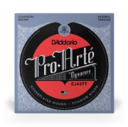Immagine di Corde D'Addario EJ45TT Pro-Arte Dynacore per chitarra classica, cantini in titanio, tensione normale