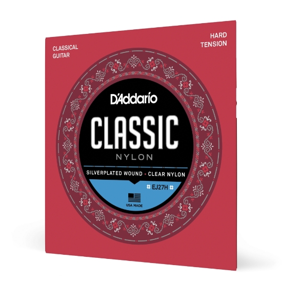 Immagine di Corde D'Addario EJ27H in nylon per chitarra classica, adatte per studenti, tensione forte