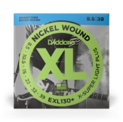 Immagine di Corde D'Addario EXL130+ per chitarra elettrica, Nickel Wound, Extra-Super Light Plus, 8.5-39