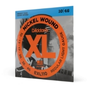 Immagine di Corde D’Addario EXL110 per chitarra elettrica, Nickel Wound, Regular Light, 10-46
