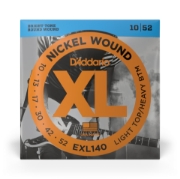 Immagine di Corde D’Addario EXL140 per chitarra elettrica, Nickel Wound, Light Top/Heavy Bottom, 10-52