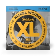 Immagine di Corde D’Addario EXL110+ per chitarra elettrica, Nickel Wound, Regular Light Plus, 10.5-48