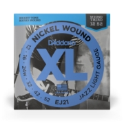 Immagine di Corde D'Addario EJ21 per chitarra elettrica, Nickel Wound, Jazz Light, 12-52