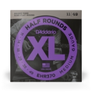 Immagine di Corde D’Addario EHR370 Half Round per chitarra elettrica, Medium, 11-49