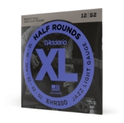 Immagine di Corde D’Addario EHR350 Half Round per chitarra elettrica, Jazz Light, 12-52