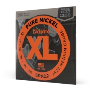 Immagine di Corde D’Addario EPN22 in nichel puro per chitarra elettrica, Jazz Medium, 13-55
