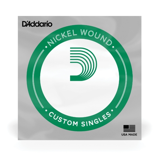 Immagine di D'Addario NW025 - Singola corda avvolta in nickel per chitarra elettrica, scalatura .025