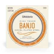 Immagine di D'Addario EJ63i Irish Tenor Banjo Strings, Nickel, 12-36