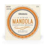 Immagine di D'Addario EJ76 Phosphor Bronze Mandola Strings, Medium, 15-52