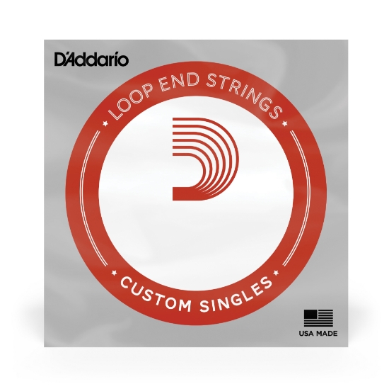 Immagine di Corda singola D’Addario LE028PB in bronzo fosforoso, senza pallino finale, .028