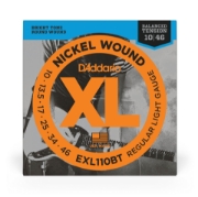Immagine di Corde D’Addario EXL110BT per chitarra elettrica, Nickel Wound, Balanced Tension Regular Light, 10-46