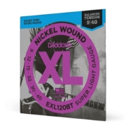 Immagine di Corde D’Addario EXL120BT per chitarra elettrica, Nickel Wound, Balanced Tension Super Light, 9-40