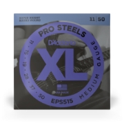 Immagine di D'Addario EPS515 ProSteels - Corde per chitarra elettrica, scalatura media, 11-50