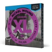 Immagine di D'Addario EXL156 - Corde avvolte in nickel per chitarra elettrica/Corde avvolte in nickel per basso, per Fender Bass VI, 24-84
