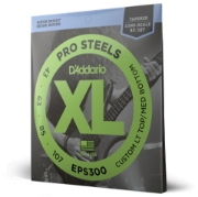 Immagine di D'Addario EPS300 ProSteels - Corde per basso, scalatura leggera custom, 43-107, scala lunga
