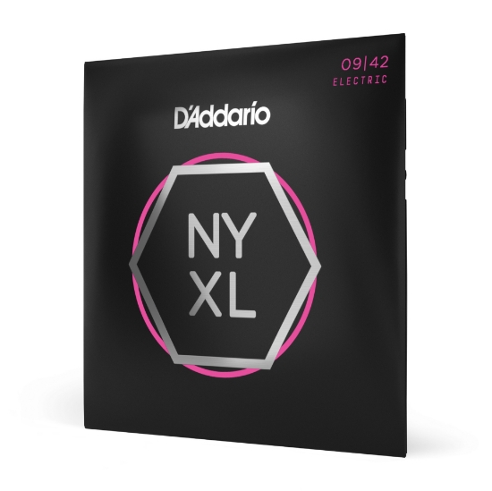 Immagine di D'Addario NYXL0942 - Corde avvolte in nickel per chitarra elettrica, scalatura super leggera, 9-42
