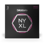 Immagine di D'Addario NYXL0942-3P - Corde avvolte in nickel per chitarra elettrica, scalatura super leggera, 9-42, 3 mute