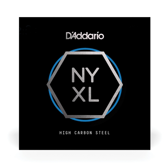 Immagine di D'Addario NYS017 - Singola corda in acciaio liscio per chitarra, scalatura .017