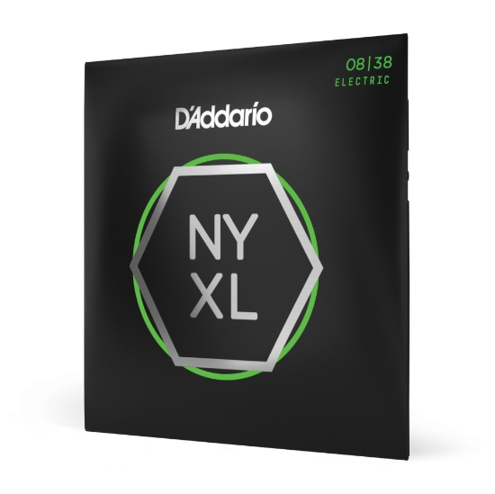 Immagine di D'Addario NYXL0838 - Corde avvolte in nickel per chitarra acustica, scalatura extra leggera, 8-38
