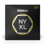 Immagine di D'Addario NYXL0946 - Corde avvolte in nickel per chitarra elettrica, scalatura super leggera per i cantini / scalatura normale per i bassi, 9-46