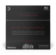 Immagine di D'Addario NYXL1052 - Corde avvolte in nickel per chitarra elettrica, scalatura leggera per i cantini / pesante per i bassi, 10-52