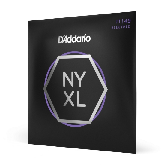 Immagine di D'Addario NYXL1149 - Corde avvolte in nickel per chitarra elettrica, scalatura media, 11-49