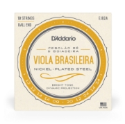Immagine di D'Addario EJ82A Viola Brasileira - Muta di corde per cebolao re e boiadeira