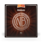Immagine di D'Addario NB1047 - Corde in nickel-bronzo per chitarra acustica, scalatura extra leggera, 10-47