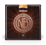 Immagine di D'Addario NB1253 - Corde in nickel-bronzo per chitarra acustica, scalatura leggera per i cantini / media per i bassi, 12-56