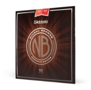 Immagine di D'Addario NB1356 - Corde in nickel-bronzo per chitarra acustica, scalatura media, 13-56