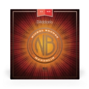 Immagine di D'Addario NBM1140 - Corde in nickel-bronzo per mandolino, scalatura media, 11-40