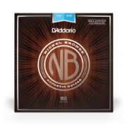 Immagine di D'Addario NB1252BT - Corde in nickel-bronzo per chitarra acustica, scalatura leggera, tensione bilanciata, 12-52