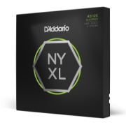 Immagine di D'Addario NYXL45125 - Corde avvolte in nickel per basso a 5 corde, scalatura leggera gli alti / media per i bassi, scala  lunga, 45-125