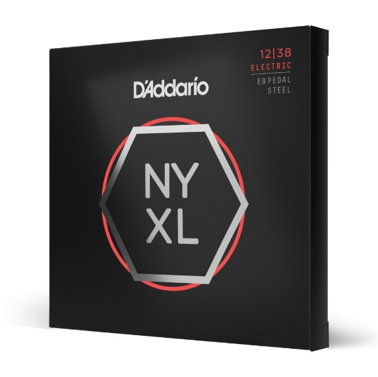 Immagine di D'Addario NYXL1238PS - Corde avvolte in nickel per pedal steel, scalatura leggera custom, 12-38