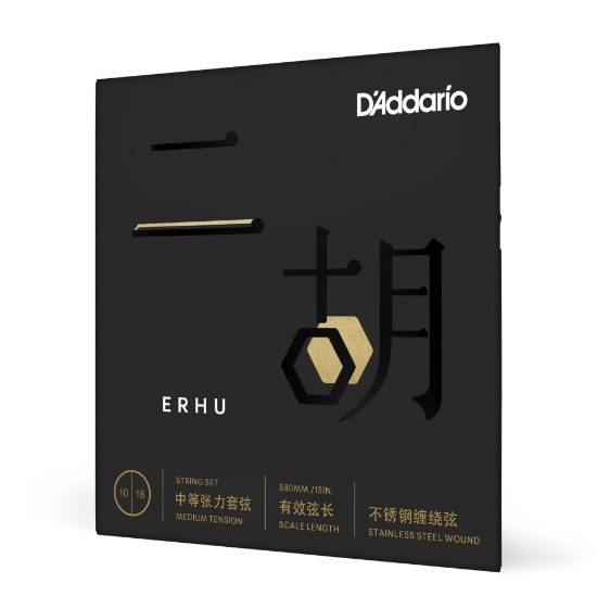 Immagine di D'Addario ERHU01 - Corde per erhu, tensione media, 10-18