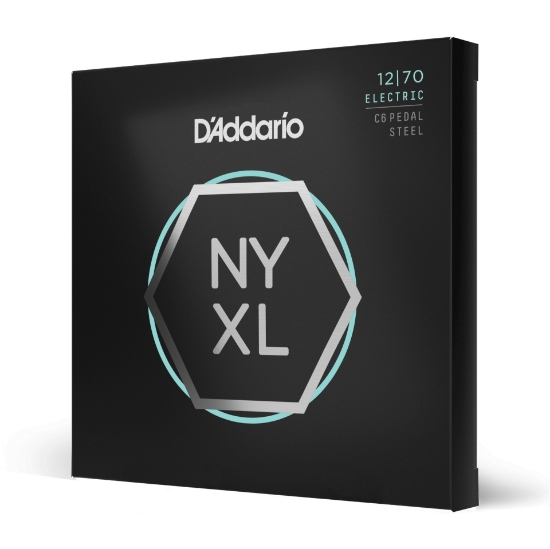 Immagine di D'Addario NYXL1270PS - Corde avvolte in nickel per pedal steel C6, scalatura normale, 12-70