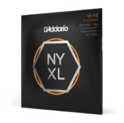 Immagine di D'Addario NYXLS1046 - Corde avvolte in nickel per chitarra elettrica, scalatura leggera normale, doppio pallino, 10-46